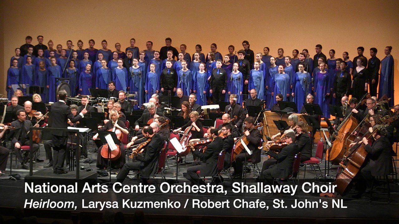 NAC Orchestra performs Heirloom with Shallaway Choir in St. John's