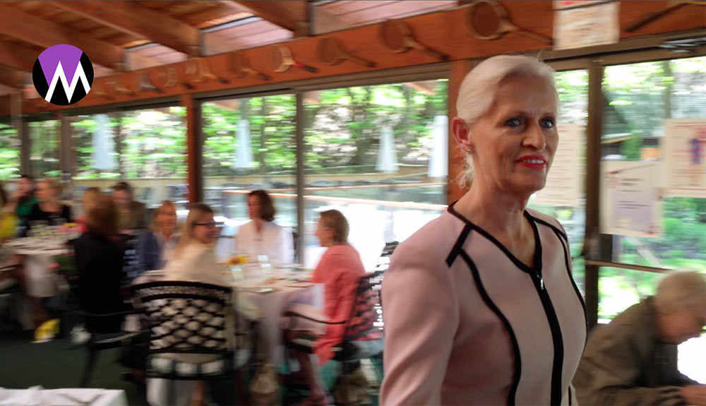 Escada fashion show at the Hillside Club
