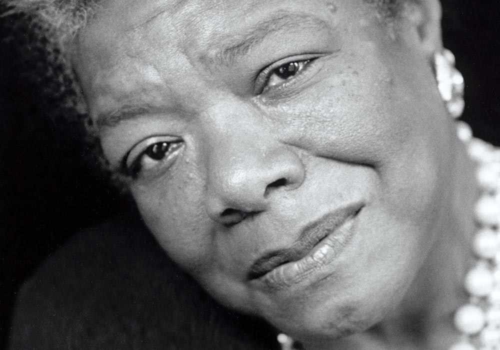 Maya Angelou. ‘She was special, she was rare.’