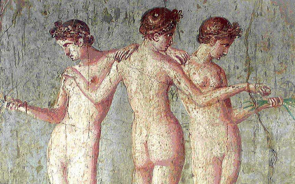Fresco of the Three Graces