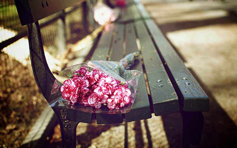 park bench flowers westmountmag.ca