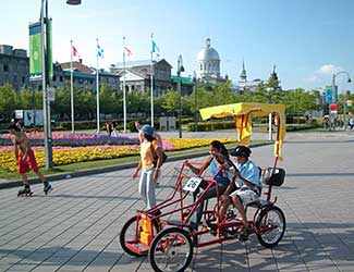 vieux montréal quadricycle WestmountMag.ca