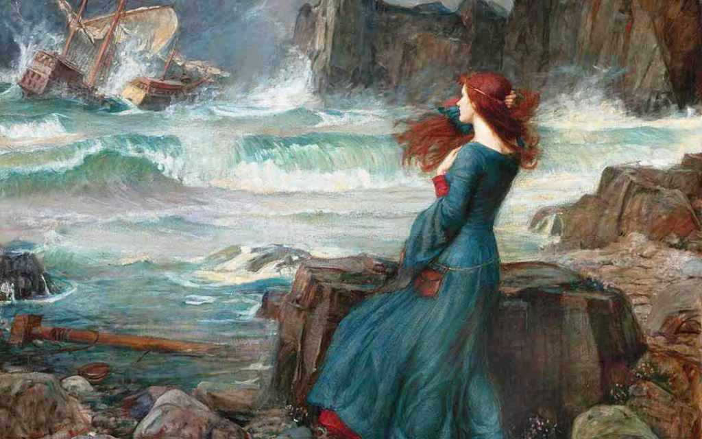 Miranda Tempest John William Waterhouse - WestmountMag.ca