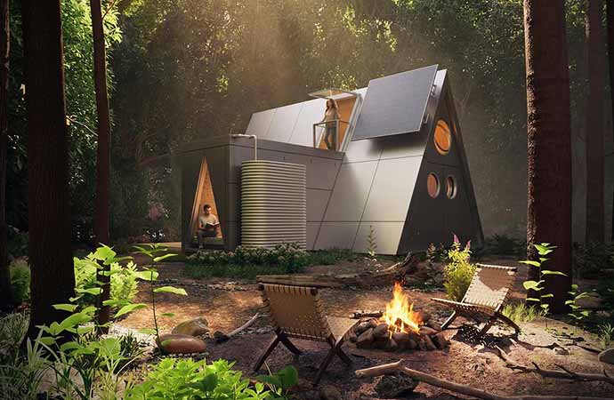 Camping House, l’habitat mobile réinventé alliant légèreté, autonomie et confort - Via v2com