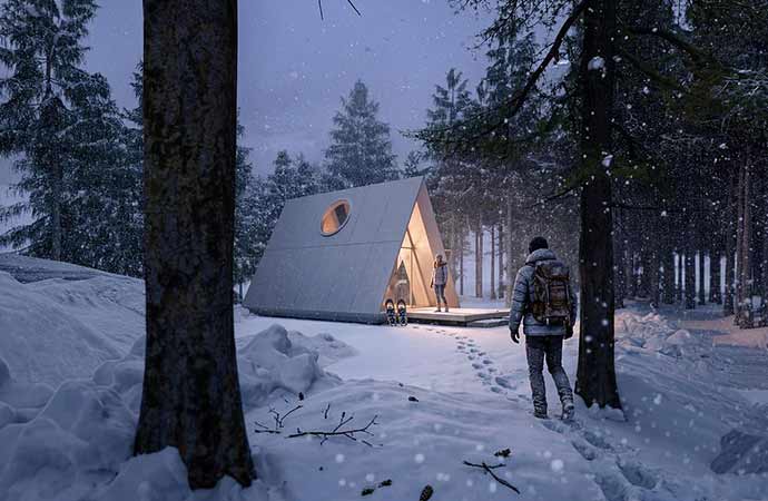 Camping House, l’habitat mobile réinventé alliant légèreté, autonomie et confort - Via v2com