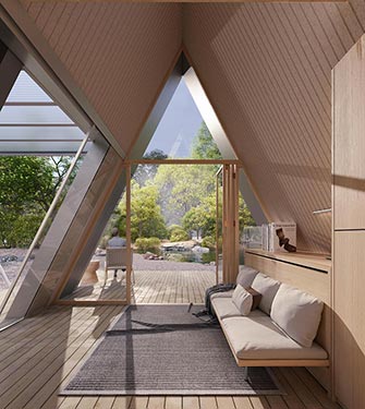 Camping House, l’habitat mobile réinventé alliant légèreté, autonomie et confort - Via v2com