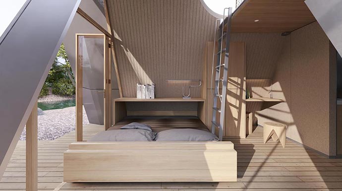 Camping House, l’habitat mobile réinventé alliant légèreté, autonomie et confort - Via v2com