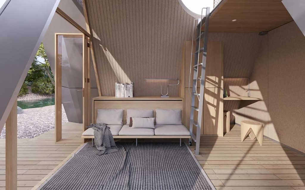 Camping House, l’habitat mobile réinventé alliant légèreté, autonomie et confort - Via v2com