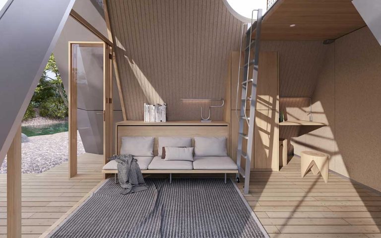 Camping House, l’habitat mobile réinventé alliant légèreté, autonomie et confort - Via v2com