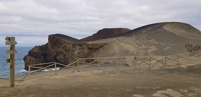Capelinhos volcano 