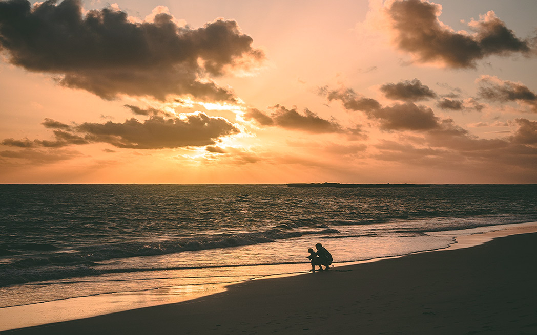 father-and-son-on-the-beach