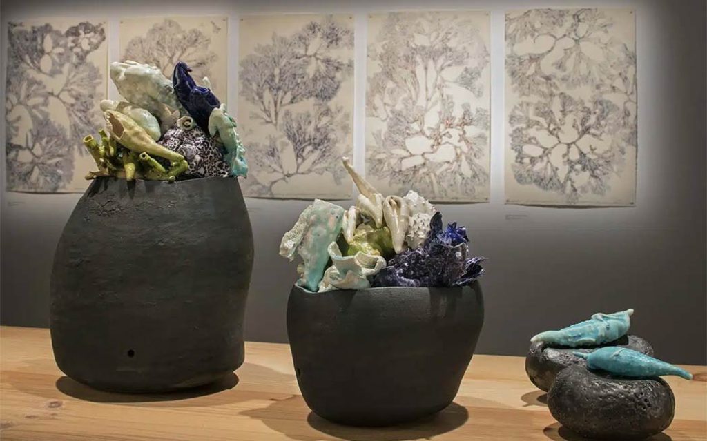 Francine Potvin, artiste visuelle et enseignante à la retraite originaire de Farnham, présente à la galerie Arts Sutton son exposition solo Enchevêtrements du vivant, du 16 octobre au 16 novembre 2025. Ce corpus inédit d’œuvres en deux et trois dimensions explore les liens de correspondance et d’interconnexion entre l’humain et la nature.