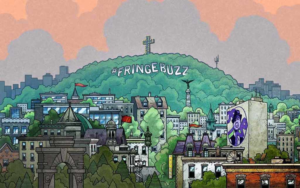 Montreal fringe Festival illustration - WestmouyntMag.ca