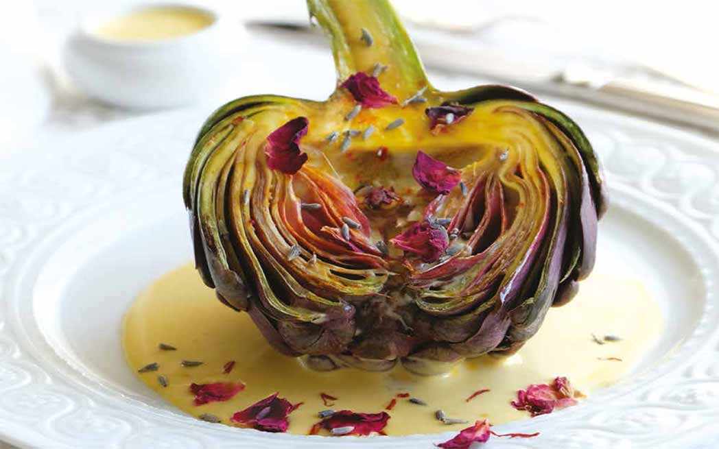grilled-artichoke-saffron-lavender_westmountmag