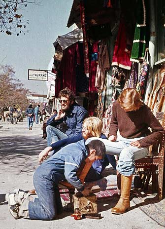 hippies in Kabul 