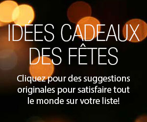 Idées de cadeau des fêtes sidebox