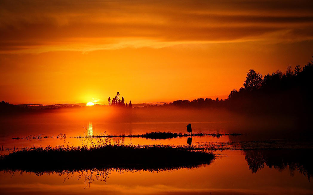 lac-coucher-de-doleil–sunset-lake–alain-audet-lake_1048