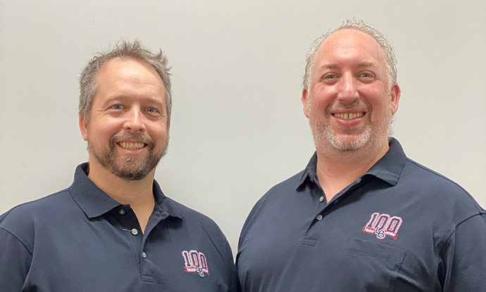 Jacob Bratin and Ben Levine -Levine Bros. Plumbing, a leader in Montreal’s plumbing and water-heating services since 1922