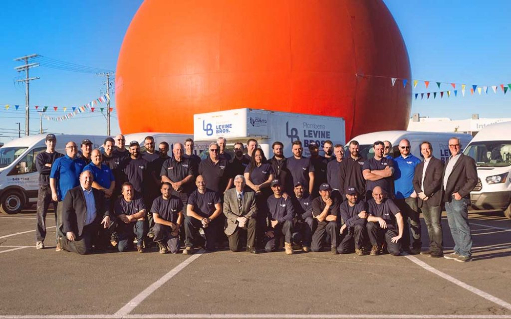 Levine Bros. Plumbing, a leader in Montreal’s plumbing and water-heating services since 1922