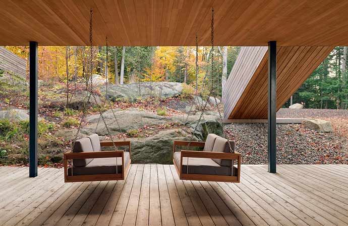 Long Lake Cottage, signée Dubbeldam Architecture + Design