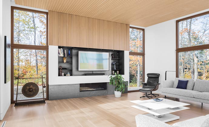 La maison des Hauts-Bois - Thellend Fortin Architectes