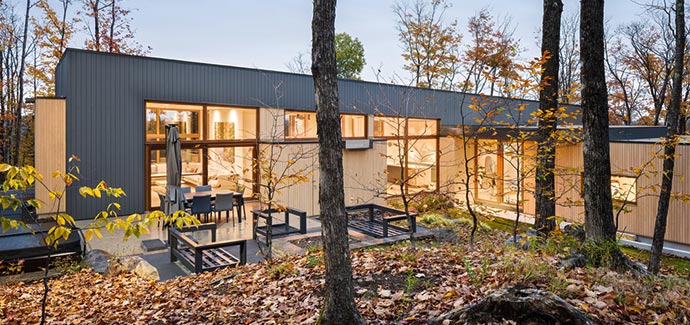La maison des Hauts-Bois - Thellend Fortin Architectes