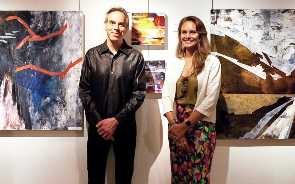 Verona Sorensen, vernissage at 4-ART Expo