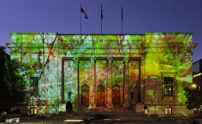 Kurt Hentschläger (né en 1960), EVER MORE, 2025, projection vidéo 4K, 5 min 17 s (en boucle). Avec l’aimable concours de l’artiste. Photo MBAM, Julie Ciot Kurt Hentschläger (born in 1960), EVER MORE, 2025, 4K video projection, 5 min 17 s (loop). Courtesy of the artist. Photo MMFA, Julie Ciot 