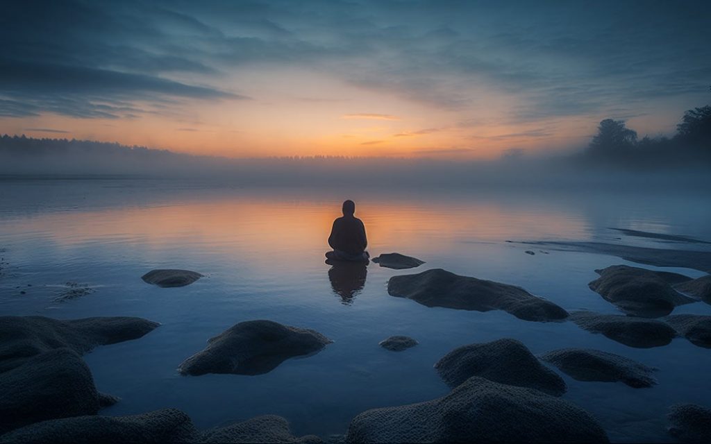 Meditation in Nature - Freepik
