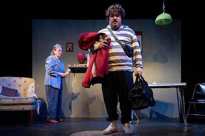 « Méthadone Bertrand » de Vincent Paquette - Une production du Théâtre Astronaute en codiffusion avec La Manufacture. Jusqu'au 14 novembre 2025, au théâtre La Licorne, Montréal.