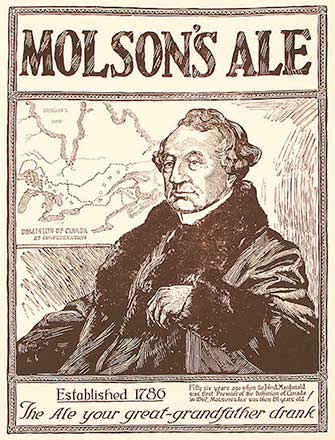 Molson’s Ale advertisement