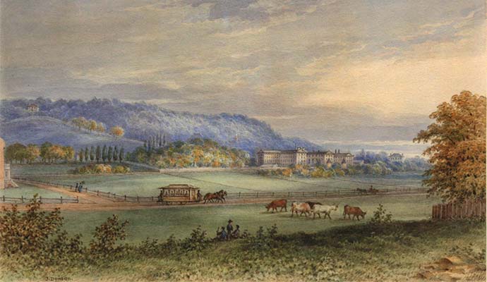 James Duncan View of Mount Royal 