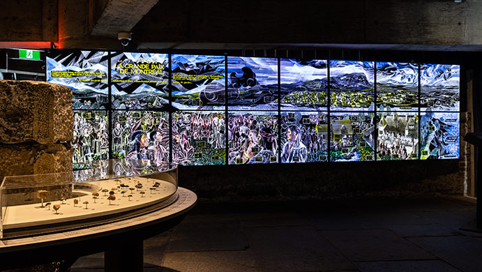 Pointe-à-Callière, Cité d'archéologie et d'histoire de Montréal - Photo : Patrick Desrochers