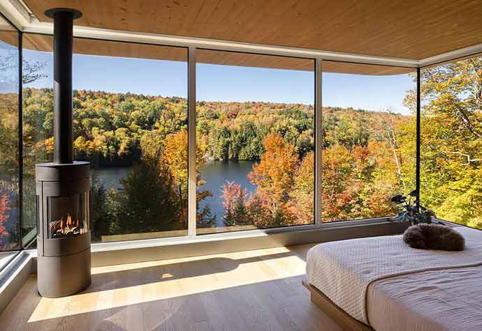 L'Albatros - La Conception, Canada - MU Architecture - photo: Stéphane Groleau