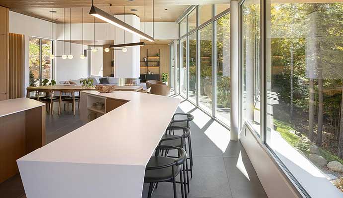 L'Albatros - La Conception, Canada - MU Architecture - photo: Stéphane Groleau