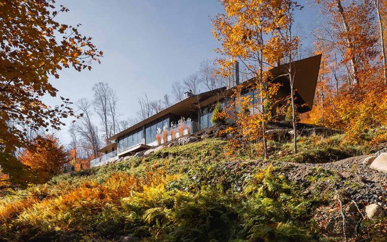 Résidence Flècheà Mont-Tremblant- MU Architecture - photo: Raphaël Thibodeau