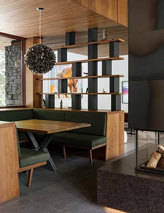 Résidence Lac Memphrémagog signée par MU Architecture en collaboration avec JS Bourdages Architecture - photo: Ulysse Lemerise Bouchard- v2com