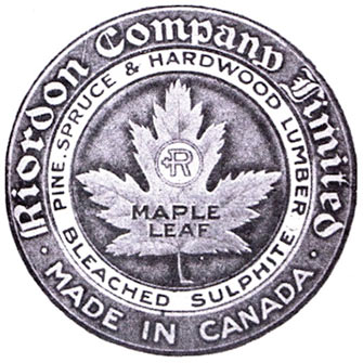 Riordon Pulp and Paper Co. logo