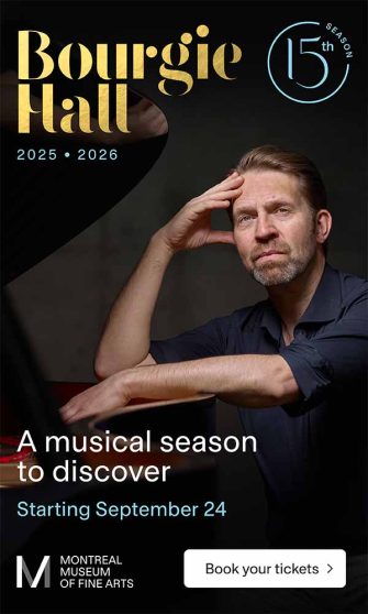 Concerts at Bougie Hall - 2025-2026 Season: 90 concerts in an exceptional setting located in the Montreal Museum of Fine Arts.