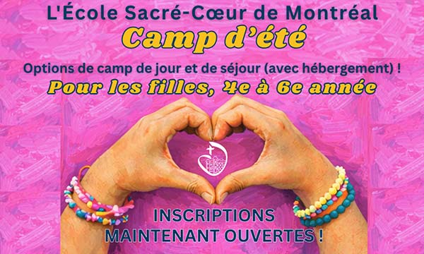 Collège Sacré Cœur - Camp d'été pour filles