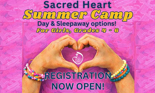 Sacred Heart SUMMER CAMP Registration Sidebox