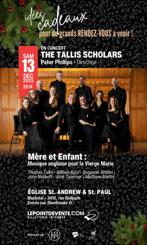Sidebox animé – The Tallis Scholars