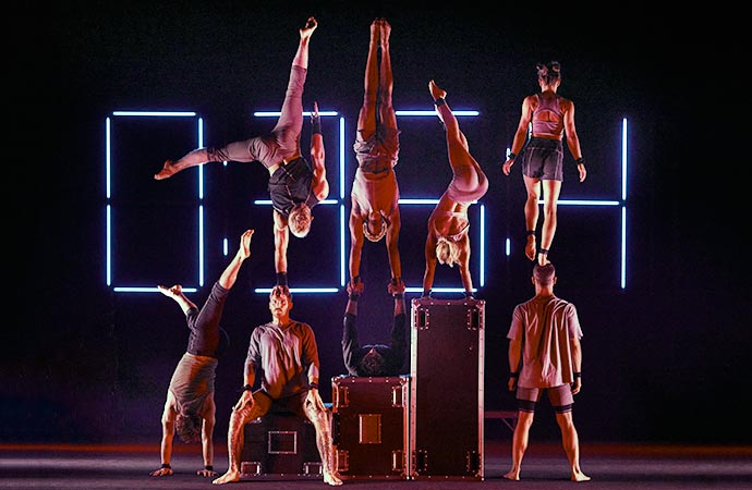 Ten Thousand Hours Gravity & Other Myths Mise en scène : Lachlan Binns Ten Thousand Hours, du 23 au 26 avril 2026 à la Tohu, Montréal