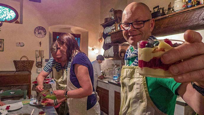 Cooking lesson in Toscany