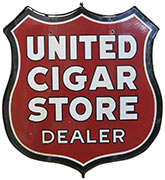 United Cigar Store sign