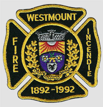 Westmount Fire Department badge