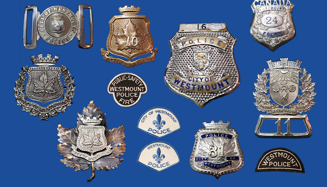 Westmount police badges
